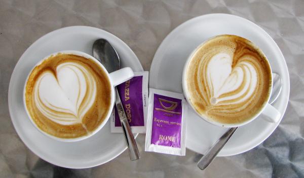 Foto Auf einen Kaffee mit