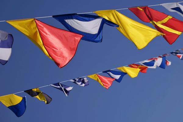 Foto Signalflaggen