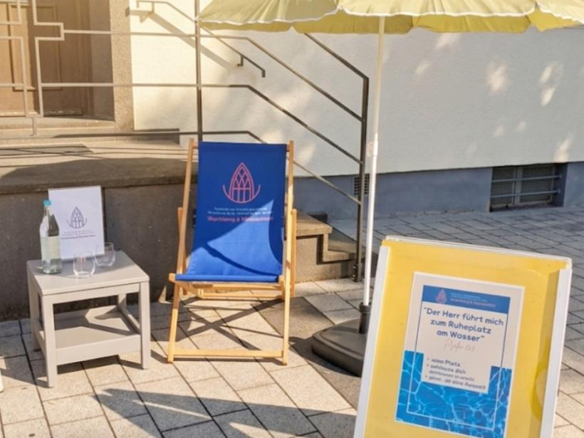 Foto Ruheplatz am Wasser