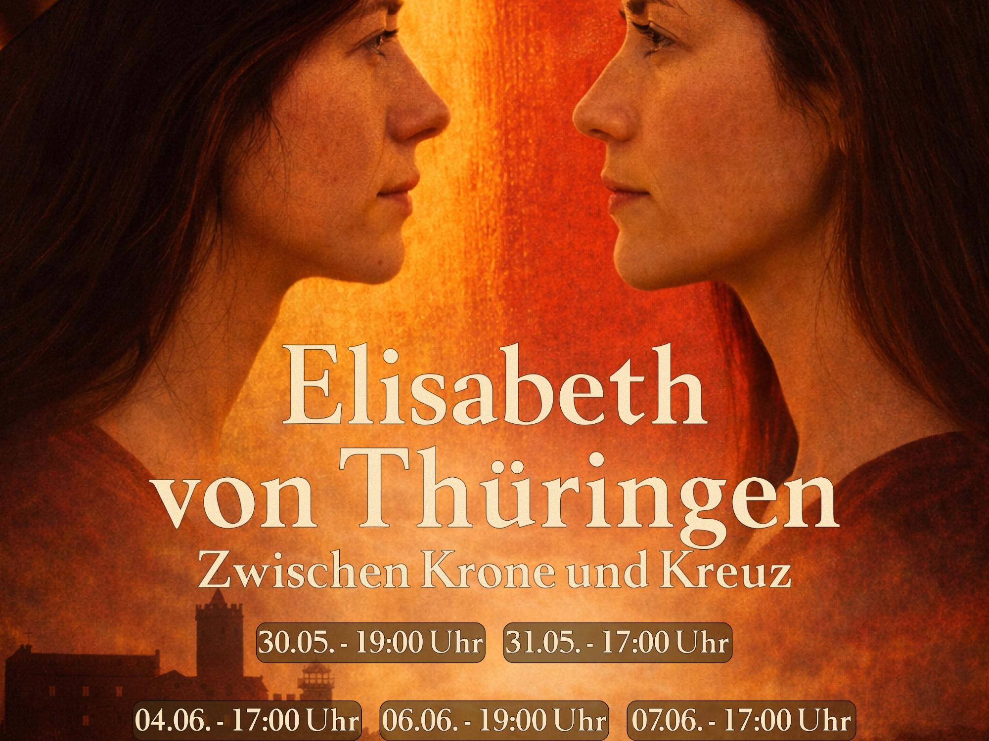 Plakat Mysterienspiele 2026 Elisabeth von Thüringen