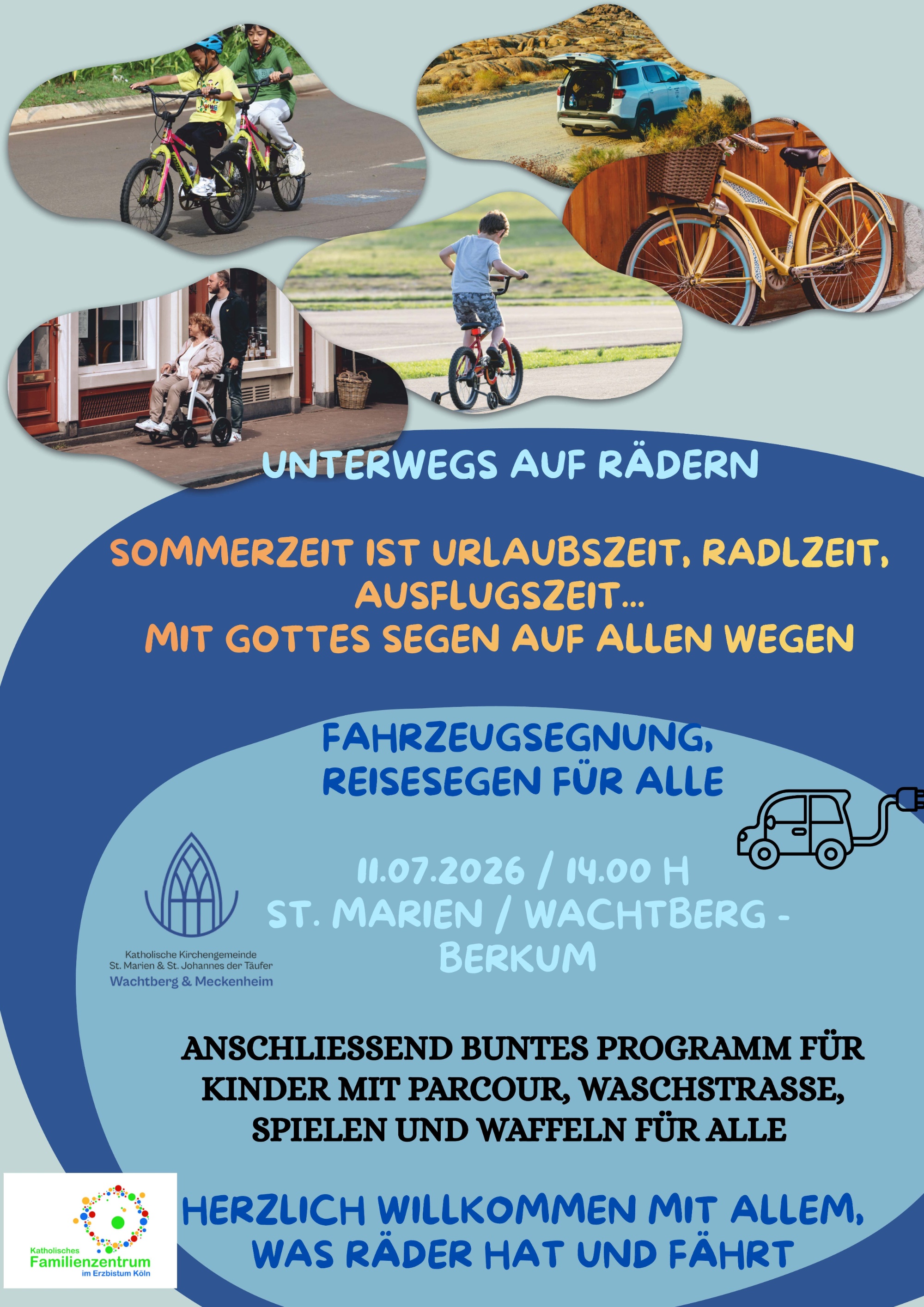 Plakat Fahrzeugsegnung