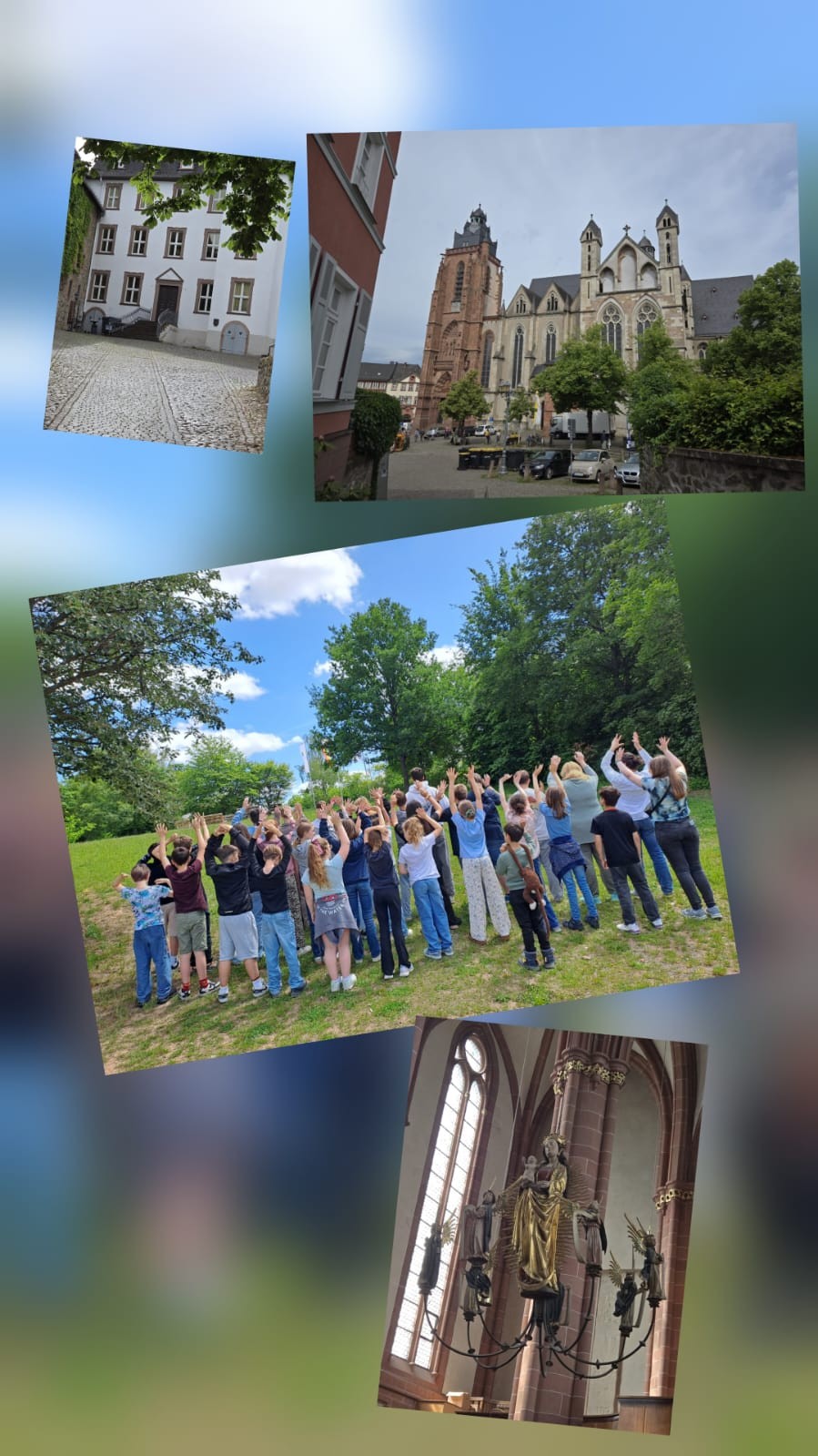 Fotocollage  Messdienerfahrt Wetzlar