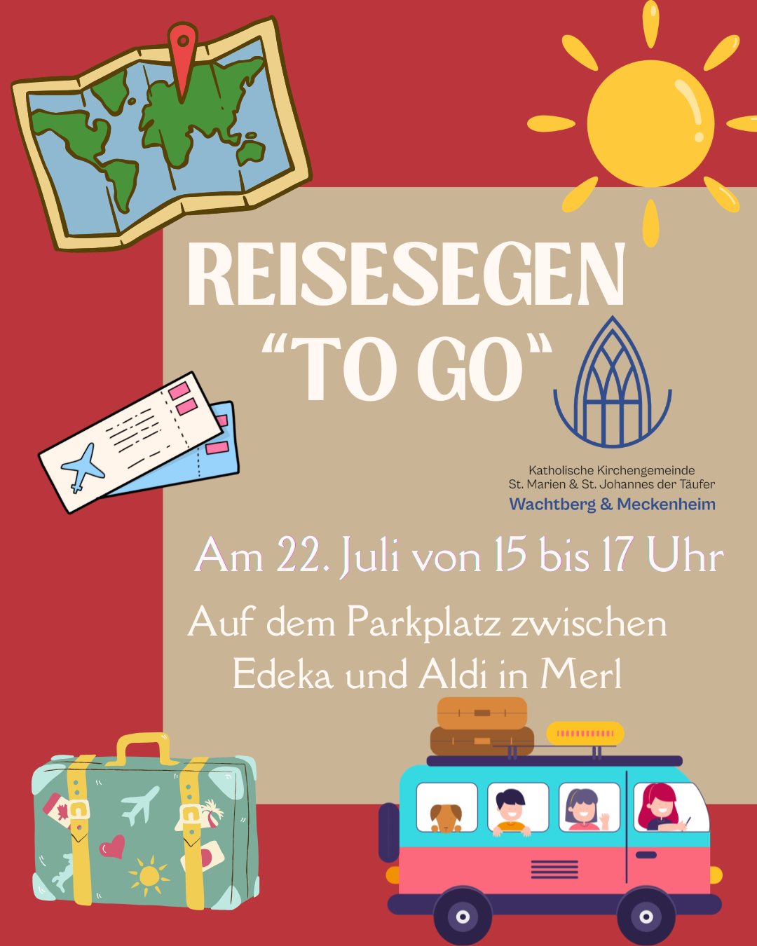 Plakat Reisesegen to go